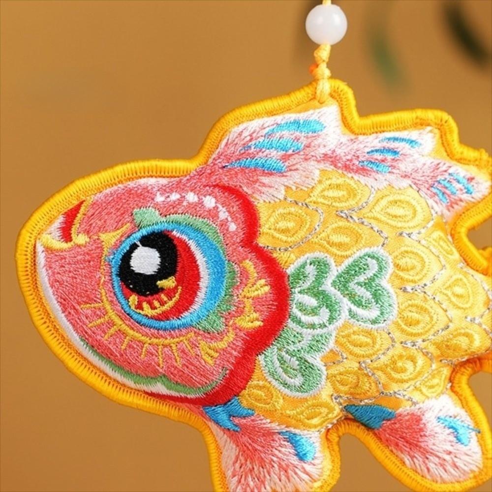 Goldfish New Year Koi Fish Decoration Tassel LED Hanging Ornaments  Wedding