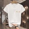 Foreign Trade Surplus Stock European Station 2024 Summer New Pure Cotton Short-Sleeve Men's T-Shirt Trendy Brand Little Monster Half-Sleeve Top