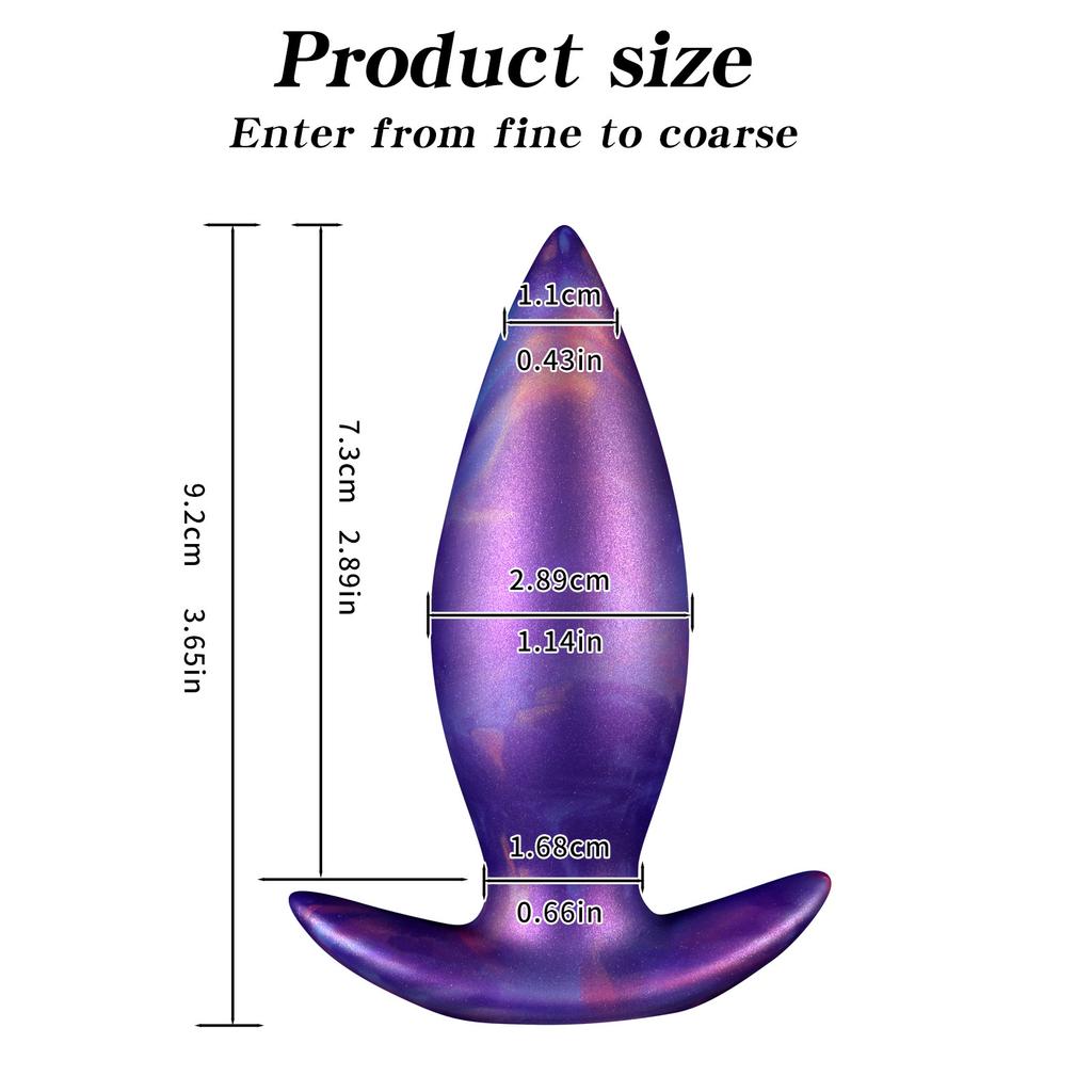 New Colorful Wearable Dildo With Bullet Shaped Anal Plug
