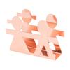 Vertical Napkin Holder Humanoid Pattern Iron Art Napkin Holder Multifunction Metal Napkin Holder Desktop