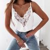 Lace Patchwork V-Neck Sling Dress