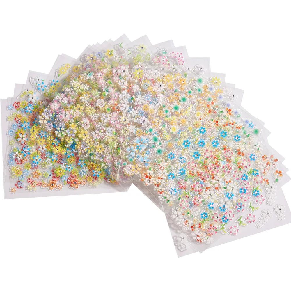 30 Stück Weihnachten Geprägt Glitzer 5D Nagelaufkleber 6*5cm Elch Schneeflocke Bär Schneemann Xmas Aufkleber Winter Maniküre Glitzer Aufkleber