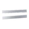 Régua Rasgada Bordas Deckle Régua Matrizes de Corte Bordas Irregulares Régua Estêncil de Embossing 8,7 Polegadas