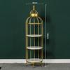 Wrought Iron Multi-Layer Floor-Standing Flower Pot & Storage Rack for Living Room, Bedroom, Balcony & Bathroom.