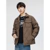 Winter Cotton-padded Men Coat Fashion Winter Lapel Cotton-padded Jacket Men Tooling Long Sleeve Warm Cotton-padded Jacket Men Clothing.