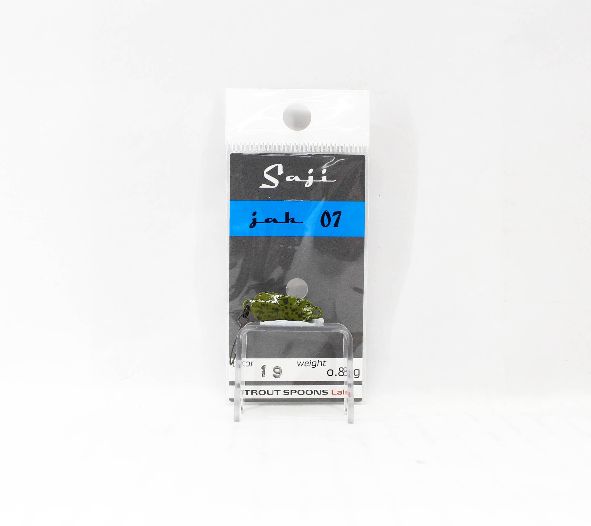 

Rob Lure Spoon Saji Jak 07 0.8 grams Sinking Lure 19 (0598)