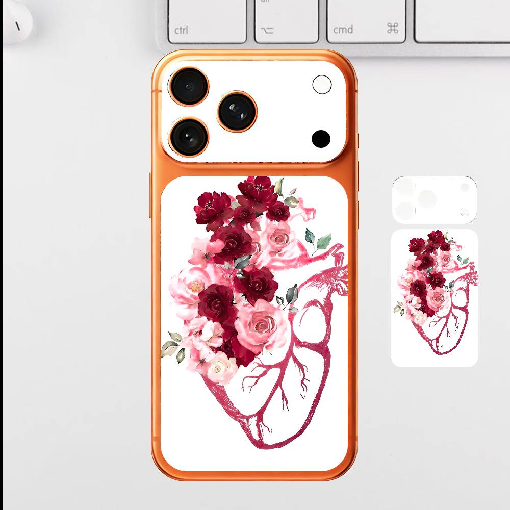 

Super Cute Love For Iphone 17 Pro ProMax Back Protective Decorative Sticker Back Cover iPhone17promax