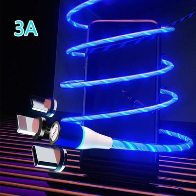 Led USB Kabel für iPhone Ladegerät Daten Sync USB 3A Ladekabel für iPad iPhone Linghtning 11 X XS XR 6 6S 7 8 SE Plus Ladegerät Kabel