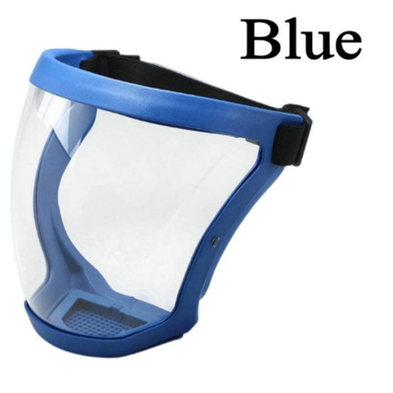 Full Face Mask with Filters Head Wear Goggles Reusable Anti Fog Dustproof Mask Anti-splash Mask HD Safety Glasses
