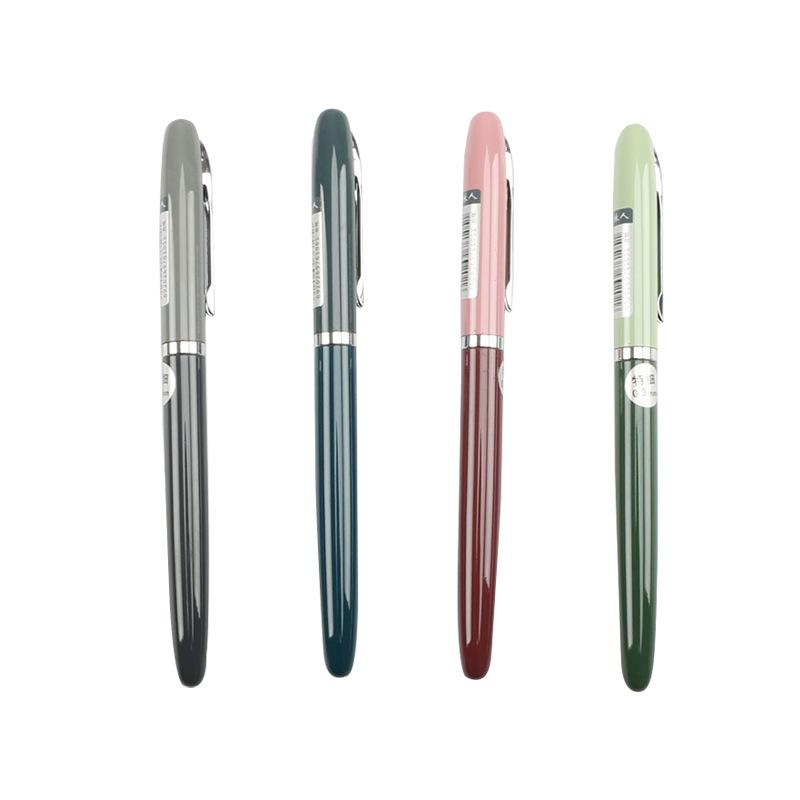 Huaqi Direct Supply Morandi Student Fountain Pen 0.3Mm Ultra-Fine Nib Smooth Writing Stationery Store Student Gift