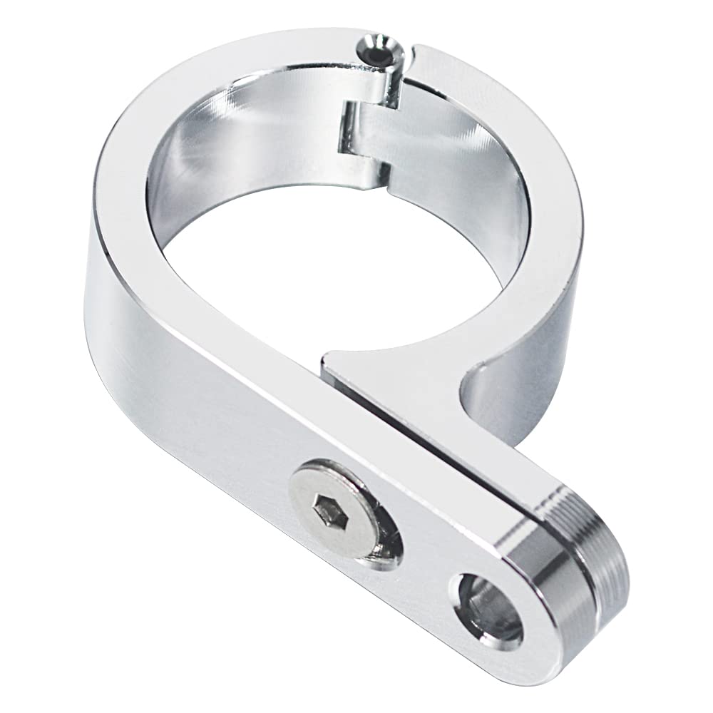 WOWTK 1.25" Handlebar Mount Clamp, 32mm Highway Bar Handlebar Clock