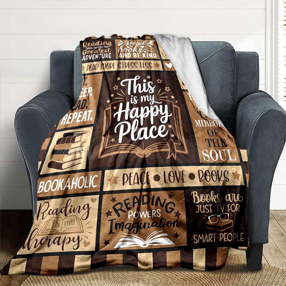 Birthday Quotes Collage Multi-purpose Blanket Durable Comfort Throw Bed Picnics All-Season Use Best Holiday Gift for Friends, Family Y30