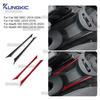 Real Soft Carbon Fiber Sticker For Fiat 500 500C/Abarth 595 595C /695 695C 2016 2017 2018-2024 500e 16-19 Car Gear Storage Strip