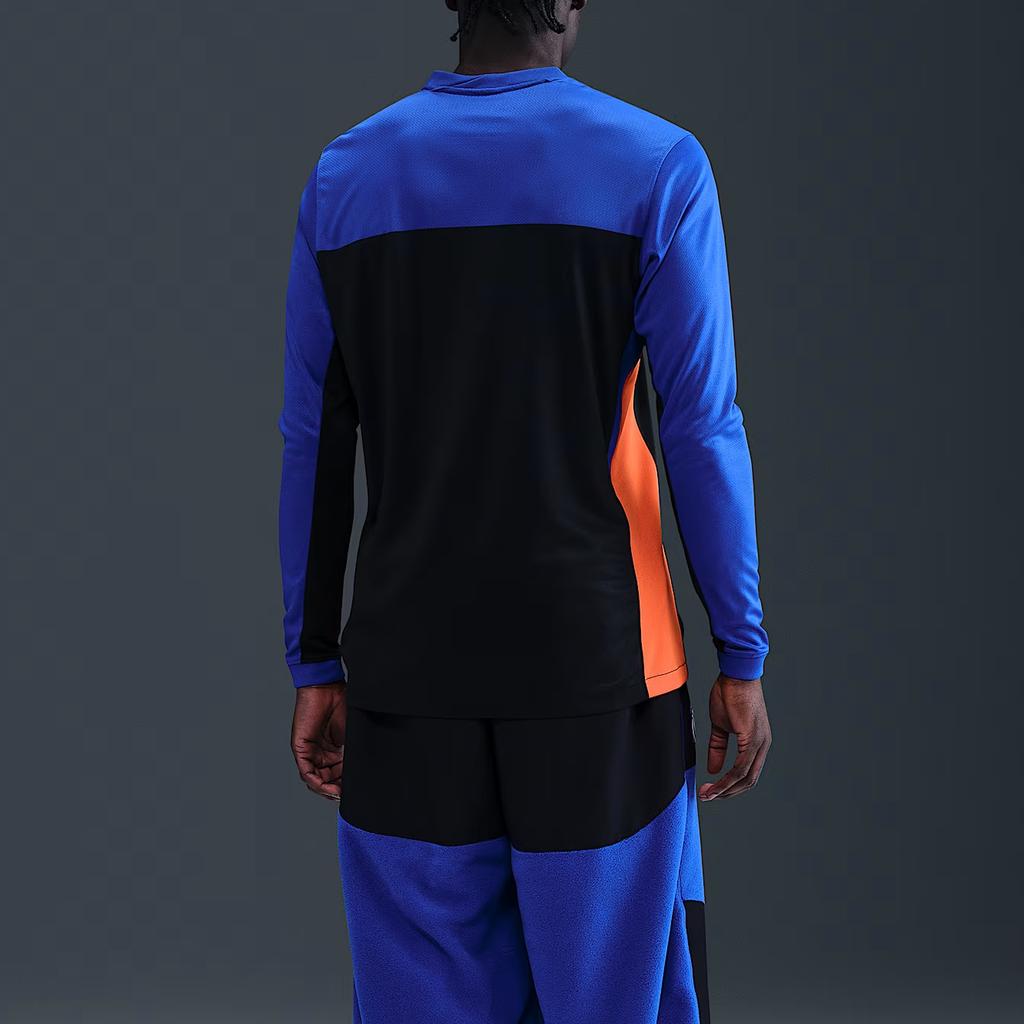 Nike Felpa Sportiva Fan Edition Girocollo Manica Lunga Maglia da Calcio Uomo top IB3144-413