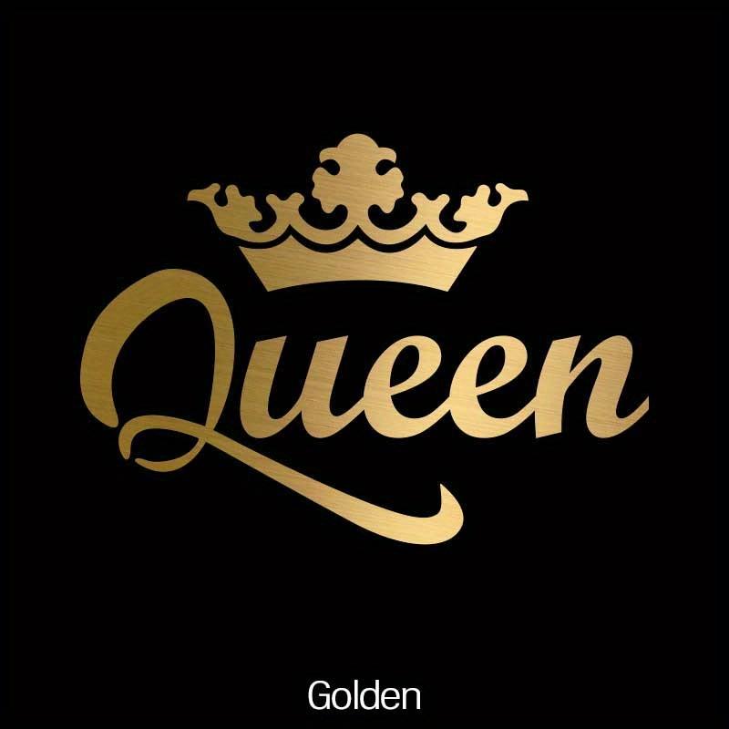 

1pc CROWN QUEEN Car Stickers, Fashion Waterproof Vinyl Decal Auto Sticker Car Styling Decoration Accessories M