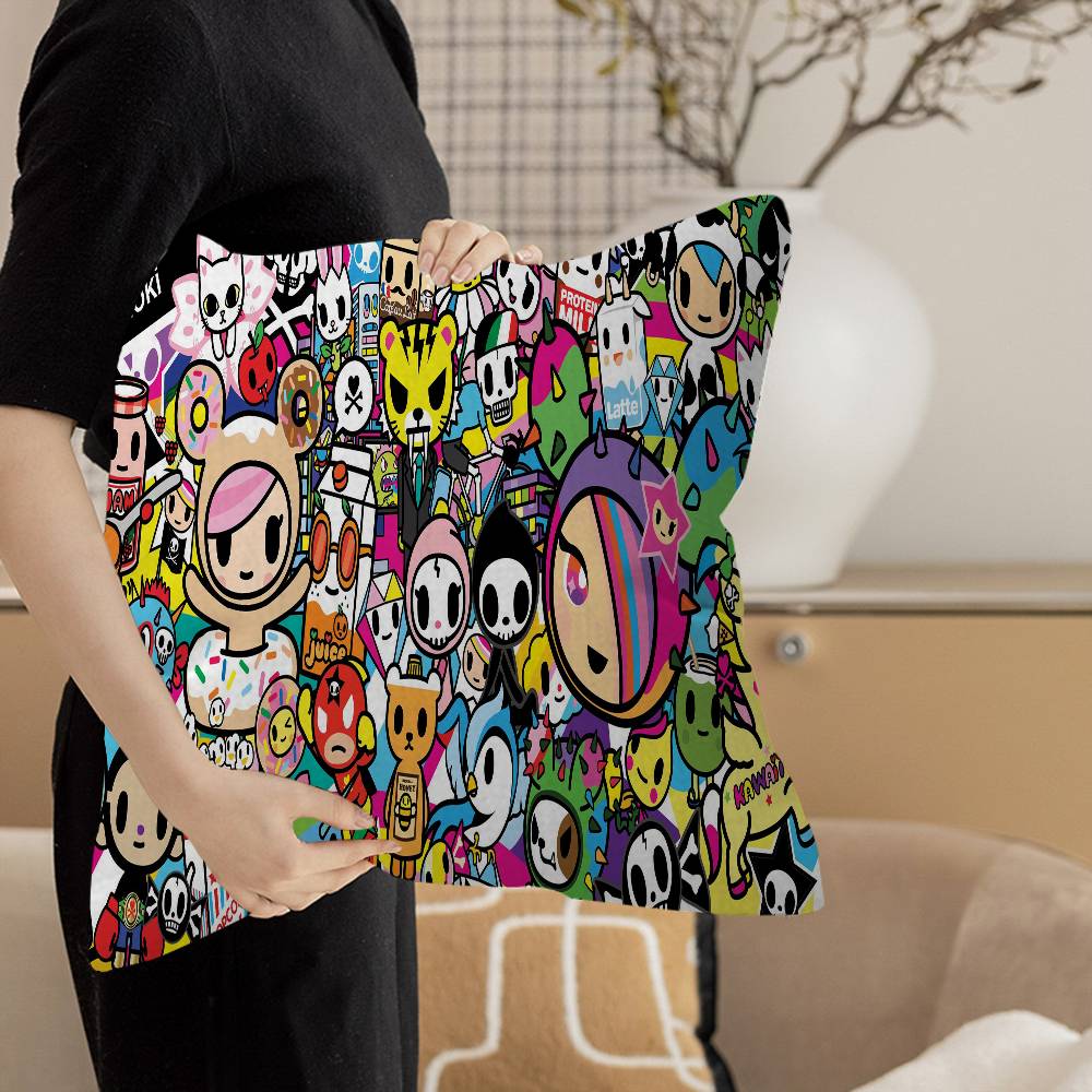 Japan T-Tokidoki Personalized Pillow Cover Kids Bedroom Wild Party Decor Pillowcase Kid Birthday Shower Gift