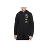 Nike Hooded Solid Color Printed Letter Sweatshirt Kids Sweatshirt Black DX5158-010