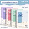 A4 Loose Leaf Notebook 200 Pages Ruled Journal Thickened Writing Notebook  Office Use