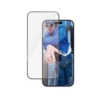 iPhone 16 Plus Screen Protector with UWF Privacy Filter Panzer Glass Transparent Black