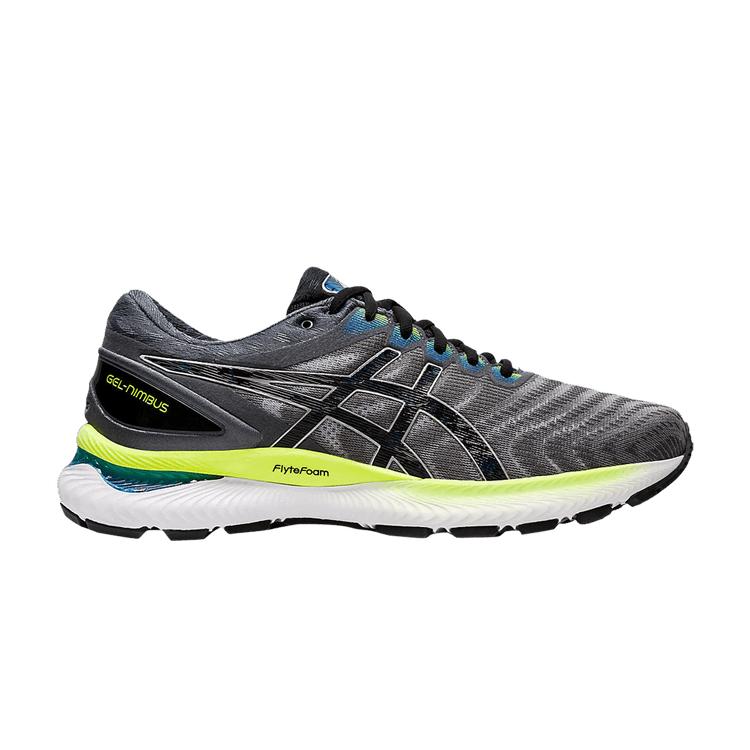 

Мужские кроссовки ASICS Gel Nimbus 22 Grey Lime Piedmont-Grey Black 1011A680-022