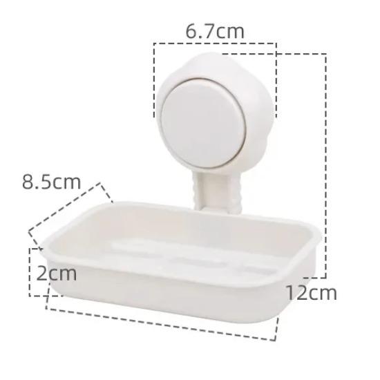 Suction Cup Hanging Soap Box el el Household Soap Shelf Suction Cup Series for daily use