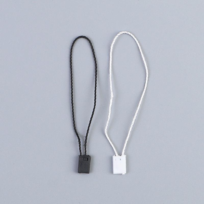 White Square Polyester Hanging Rope for Luggage and Clothing Tags