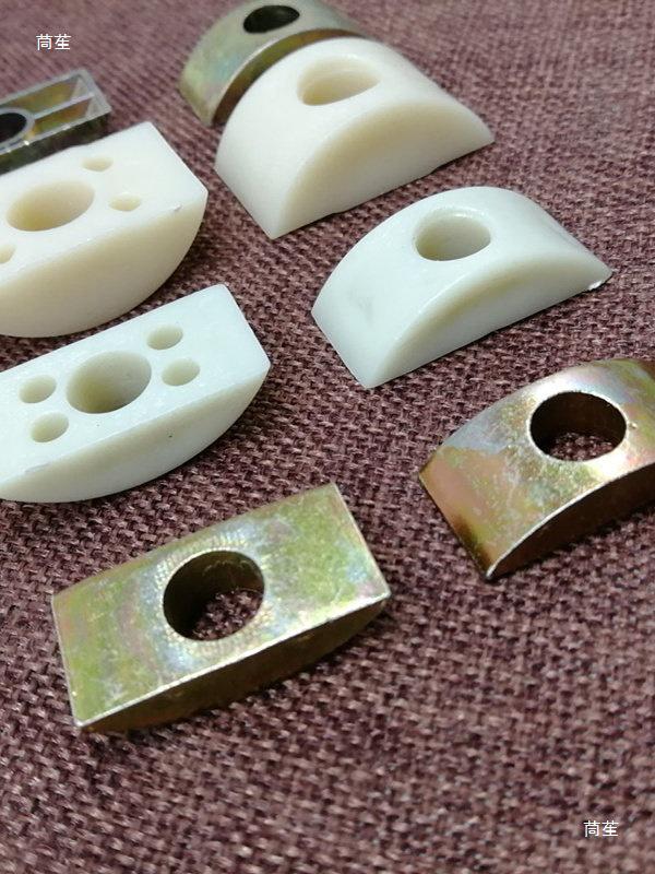 M6-M10 Plastic and Iron Half-Moon Crescent Washers for Furniture Hardware