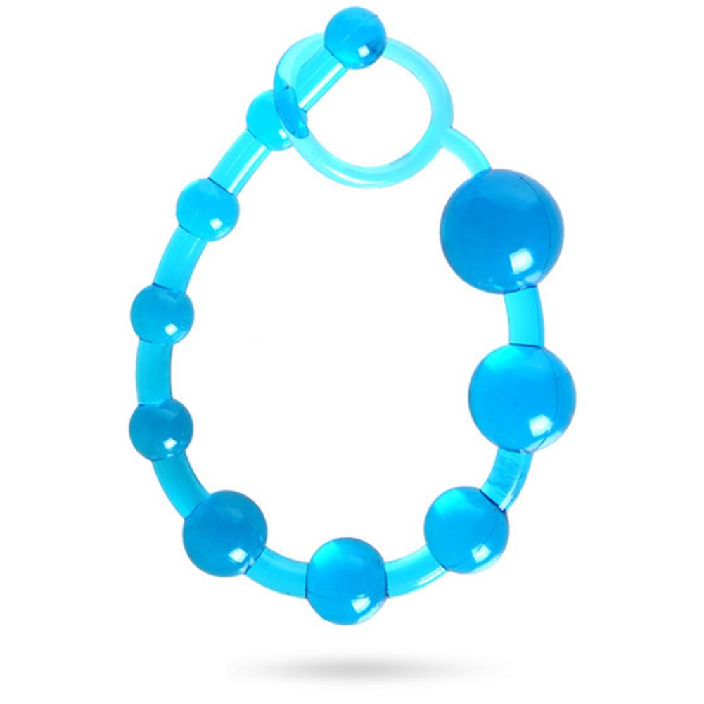 Unisex Plug Stick Flirting Masturbator Beads Anal Sex Pull Toy