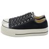 Converse All Star Lifted Ox Comfortable Low Top Canvas Shoes Men Sneakers Black BFA35120