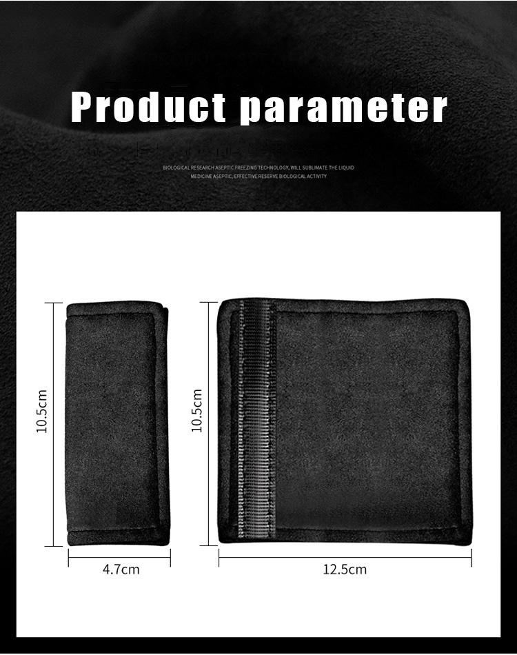 abcd1 1PCS Leather Car Handle Protector Cover Roof Pull Gloves For VW GTE GTI Golf mk5 Passat Scirocco Polo Jetta Interior Accessories