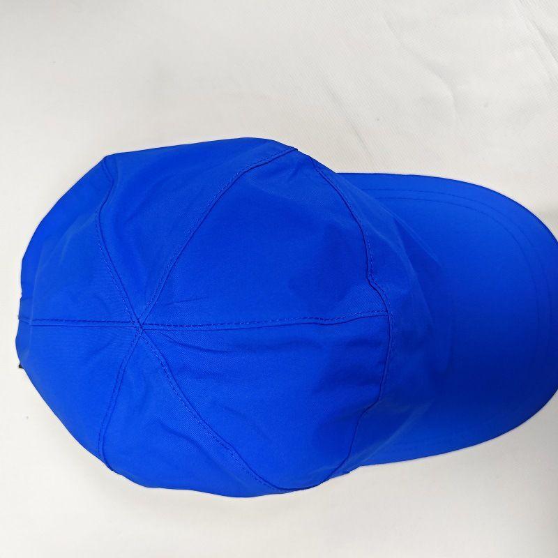 

2025 Летняя уличная кепка с козырьком Водонепроницаемая Защита от солнца Мужская и женская Уличная Рыбалка Спорт Профессиональная Ветрозащитная Seven-leaf blue mesh lining (no Print) All yards