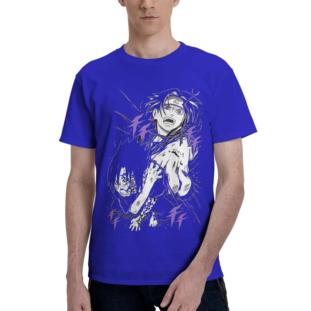 Naruto Unisex TShirt Clothes Anime And Unisexga Humorous Tees Short Sleeve Fugees Cotton