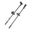 55Cm Microphone Crossbar Stand Rotating Microphone Stand Screw Boom Arms Mic Clip Phone Holder Extension Bracket