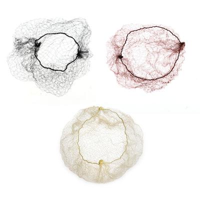 Pièces Vente Chaude Outil de Coiffage Bord Élastique Filets à Cheveux Invisibles Cache-Chignon Maille Fine Filet pour Perruque Snood de Ballet