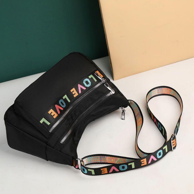 Sac à bandoulière décontracté imperméable en nylon, sac en toile, sac de maman, sac à épaule, sac de voyage en tissu Oxford