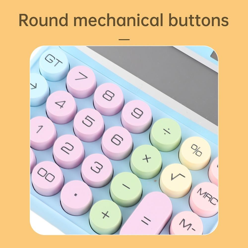 12 Digit Mechanical Calculator ABS Desk Calculator Large Desktop Calculator Business