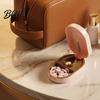 Daily Pills Organizer with Blade Pill Cutter Splitter Moisture-Proof Separate