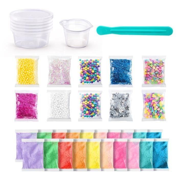 Kit de fabrication de 20 Slimes - CANAL TOYS - Violet - Pour enfants à partir de 6 ans