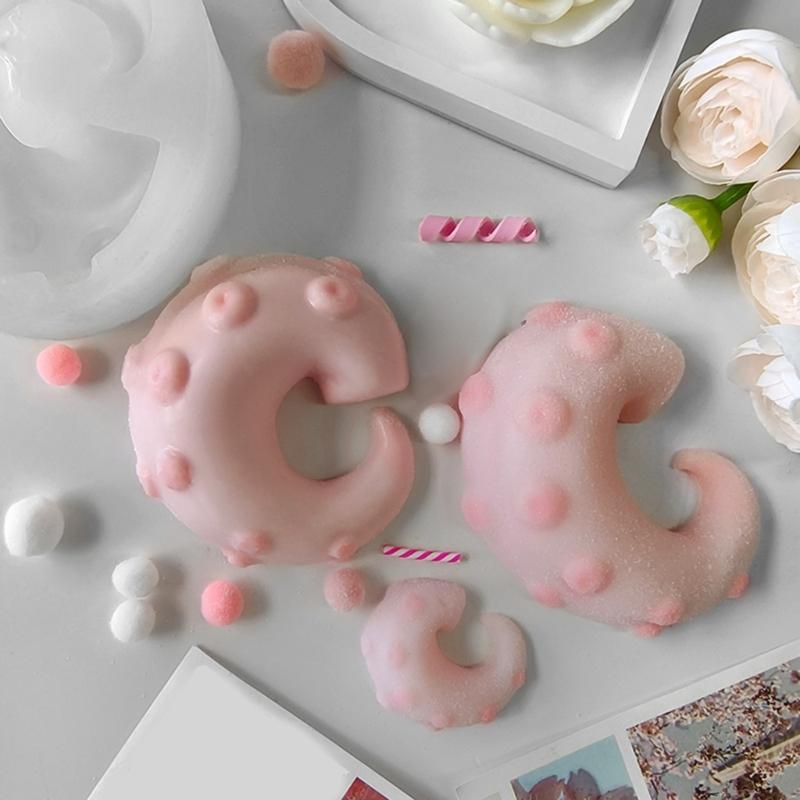 Sturdy Quality Silicone Octopus Antenna Molds Tool Fashin Accessory Portable for Food and Craft Making Supplies