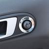 Car Rearview Mirror Adjustment Knob Cover for Ford Ecosport 2013 - 2017 Fiesta MK7 Side Mirrors Button Trim Sticker Accessories