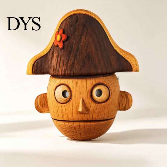 Theatrical Performance Supplies Nutcracker Head Masque, Realistic Puppet Full Face Role Play Cuushion Masque for Festivals, Halloween Costume, Cosplay