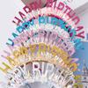Colorful Glitter One-Year-Old Birthday Headband & Hat - Perfect Party and Photo Prop