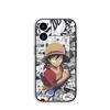 For Apple iPhone 17 16 15 11 Pro XS Max XR 6 7 8 Plus + SE 2020 5 16E Phone Cover Case ONE PIECE Zoro Luffy Anime