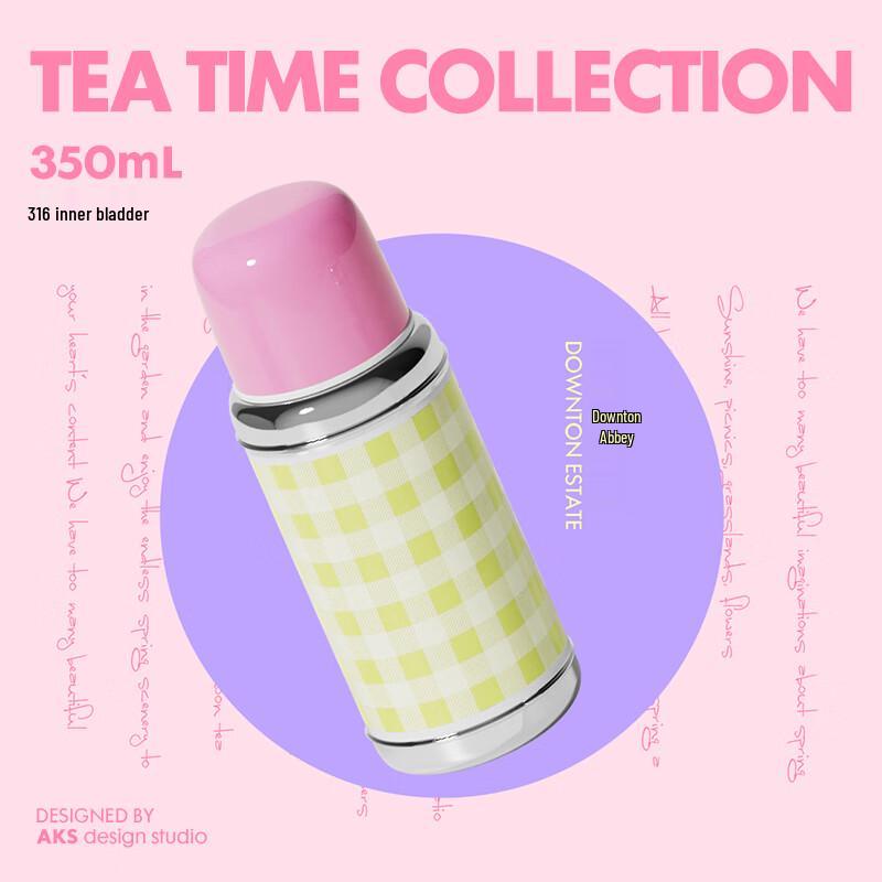 

AKS Downton Abbey 350ml Stainless Steel Insulated Mug