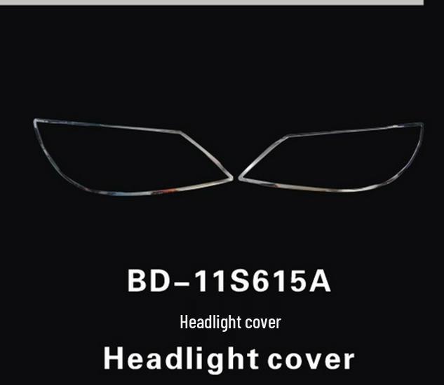 BYD S6 Front & Rear Fog Light Covers, Taillight Covers, Headlight Frames, and Special Lampshade Modifications