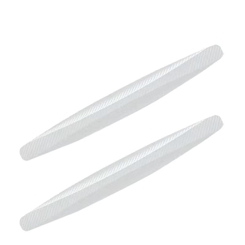 2 stücke Auto Stoßstange Schutz Streifen Schutz Ecke Schutz Streifen Scratch Protector Crash Klinge Anti-kollision Auto Zubehör