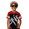 Abbigliamento Ragazzi Taekwondo Judo Moda T-shirt con Stampa 3D Sportivo Bambini Maniche Corte Estate Abbigliamento Palestra Harajuku Magliette Top Cool