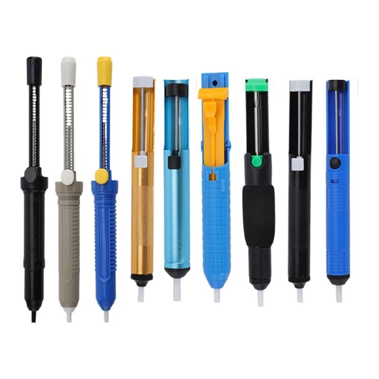 Metal Desoldering Pumping Solder Sucker Removal Vacuum Soldering Iron Desolder Suction Tin Welding Tool Maintenance