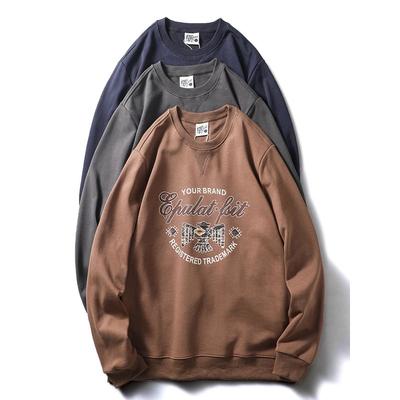 Trendy Retro Men Casual Outwear Print Sweatshirt
