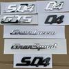 ABS Car Rear Trunk Letters Logo Emblem Badge Sticker For Gransport Granlusso Quattroporte GTS SQ4 Q4 Granturismo Sport